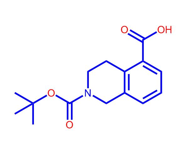 2-(叔丁氧基羰基)-1,2,3,4-四氢异喹啉-5-羧酸872001-50-8