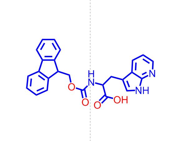 2-(((((9H-芴-9-基)甲氧基)羰基)氨基)-3-(1H-吡咯并[2,3-b]吡啶-3-基)丙酸1219143-85-7