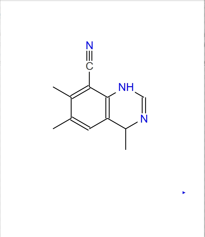 1,4-二氢-4,6,7-三甲基-8-喹唑啉甲腈