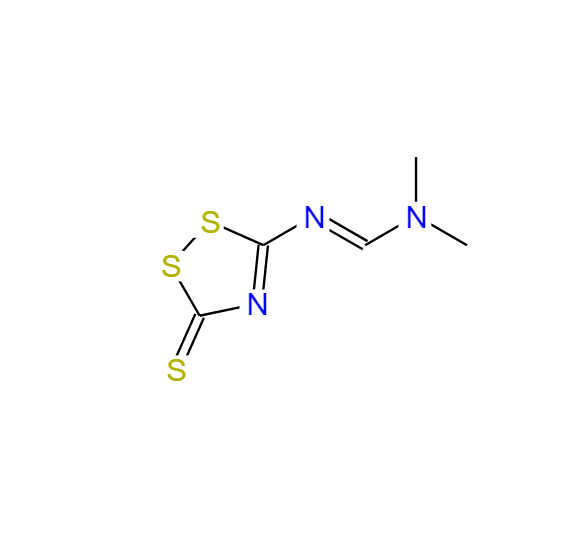 N,N-二甲基-N'-(3-硫代-3H-1,2,4-二噻唑-5-基)甲脒