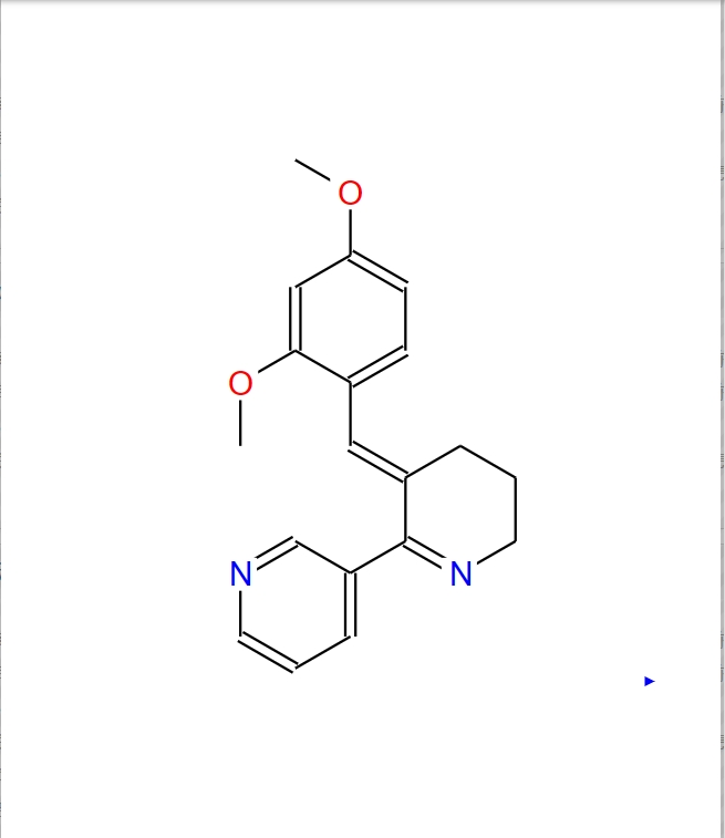 (3E)-3-[(2,4-二甲氧基苯基)亚甲基]-3,4,5,6-四氢-2,3'-联吡啶二盐酸盐