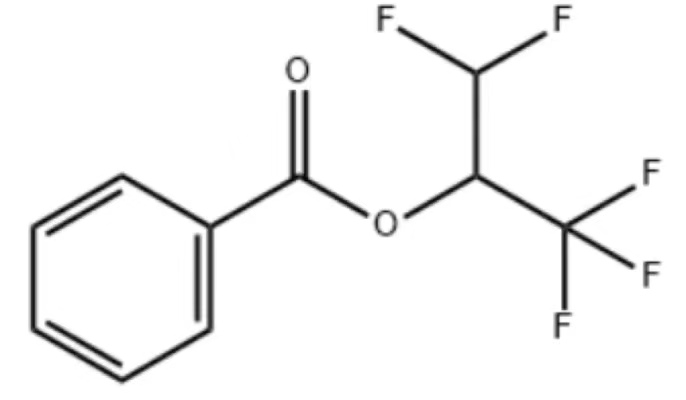 2-丙醇，1,1,1,3,3-五氟-, 2-苯甲酸酯