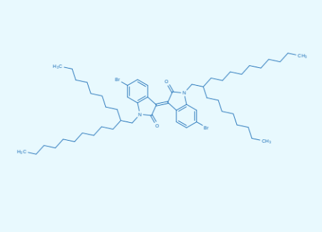 6,6'-二溴二(2-辛基十二烷基)异靛蓝  1263379-85-6