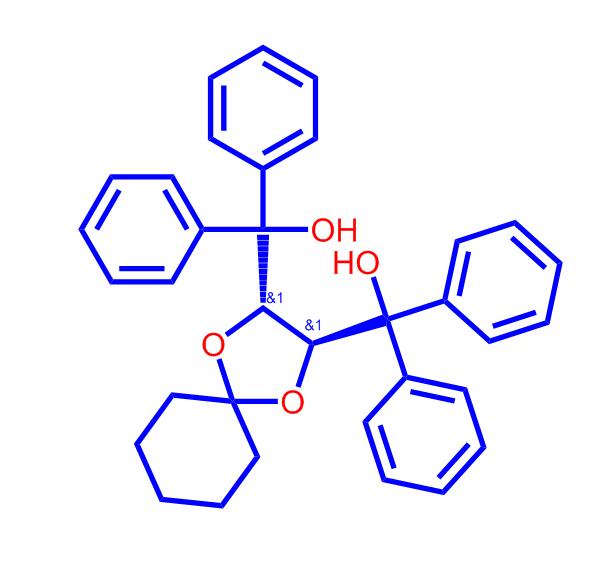 (2S,3S)-1,4-二氧杂螺[4.5]癸烷-2,3-二基双(二苯基甲醇)123287-35-4