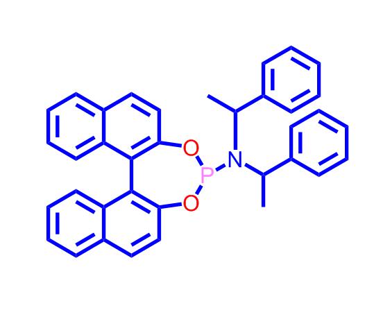 (S,R,R)-(+)-(3,5-二氧杂-4-磷杂环庚二烯并[2,1-a:3,4-a']二萘-4-基)二(1-苯基乙基)胺497883-22-4