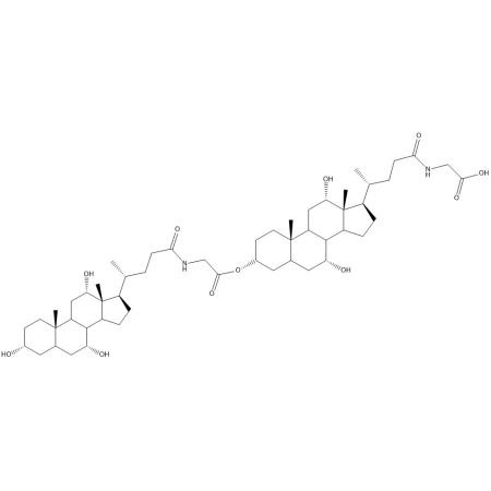 甘氨胆酸杂质8, , 杂质 及 对照品, 结构解析