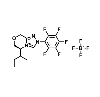 (5S)-5-(仲丁基)-2-(全氟苯基)-2,5,6,8-四氢-[1,2,4]三唑并[3,4-c][1,4]恶嗪-4-鎓四氟硼酸盐