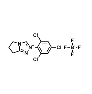 2-(2,4,6-三氯苯基)-6,7-二氢-5H-吡咯并[2,1-c][1,2,4]三唑-2-鎓四氟硼酸盐