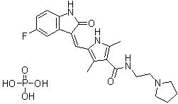CAS 登录号：874819-74-6, Toceranib 磷酸盐
