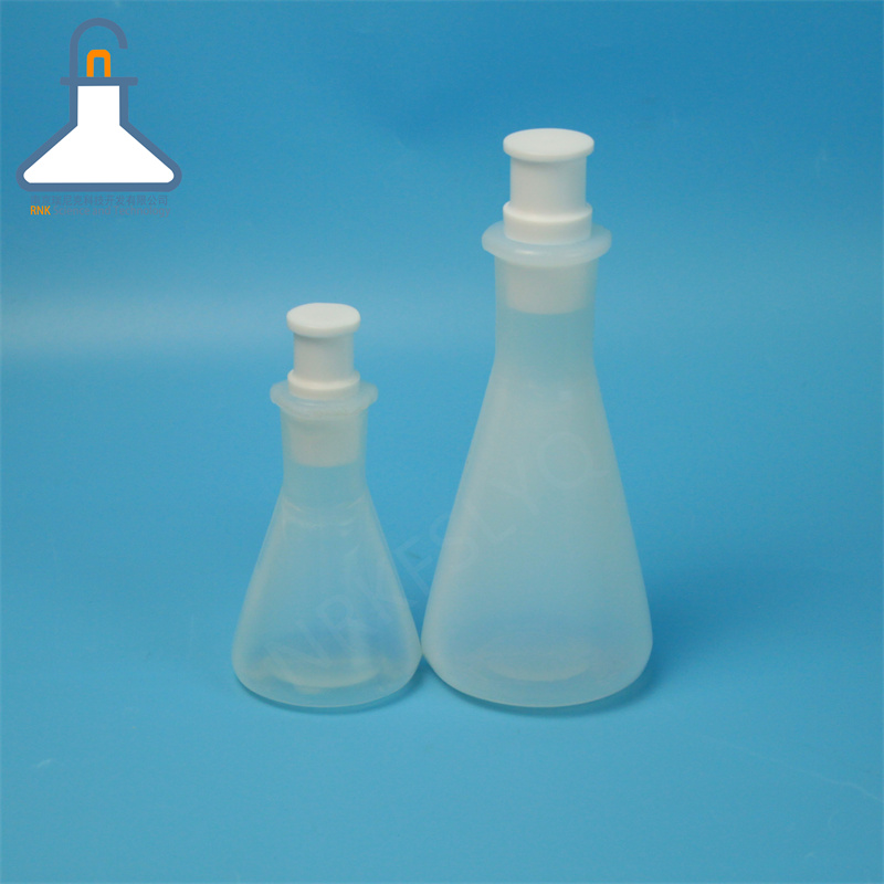 透明可视耐强酸强碱PFA三角烧瓶耐高温特氟龙锥形瓶250ml