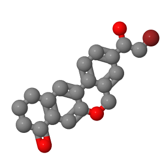 3-(2-溴-1-羟乙基)-10,11-二氢-5H-二苯并[C,G]苯并吡喃-8(9H)-酮；1378391-38-8