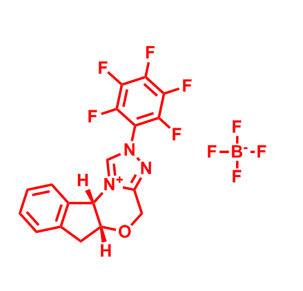 872143-57-2 (5aR,10bS)-2-(全氟苯基)-4,5a,6,10b-四氢-2H-茚并[2,1-b][1,2,4]三唑并[4,3-d][1,4]噁嗪-11-鎓四氟硼酸盐