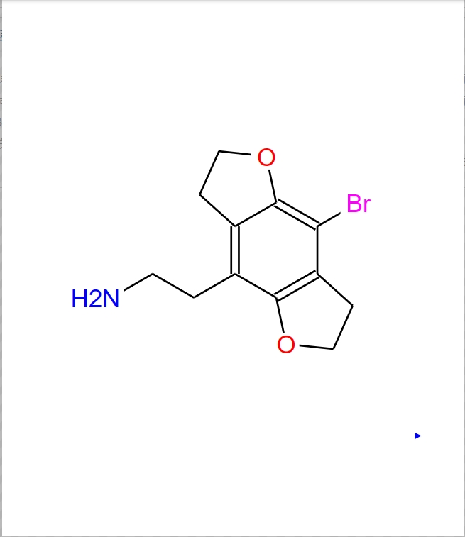 8-溴-2,3,6,7-四氢苯并[1,2-b：4,5-b']二呋喃-4-乙胺