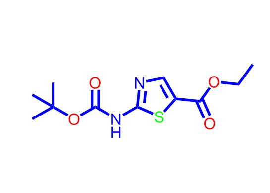 2-((叔丁氧基羰基)氨基)噻唑-5-羧酸乙酯302964-01-8