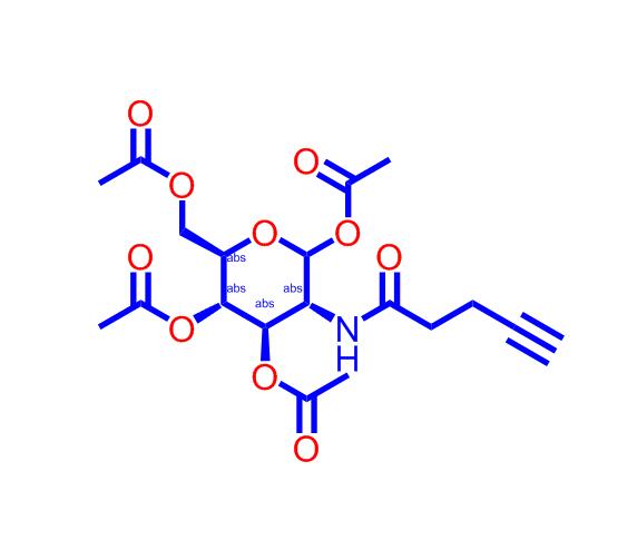 1,3,4,6-四-O-乙酰基-2-(4-戊炔酰氨基)-2-脱氧-D-吡喃葡萄糖1361993-37-4