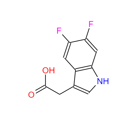 5,6-二氟-1H-吲哚-3-乙酸 126030-73-7