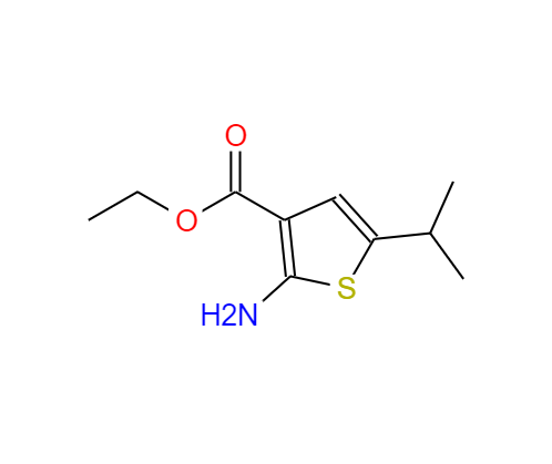 2-氨基-5-异丙基噻吩-3-甲酸乙酯 65416-85-5