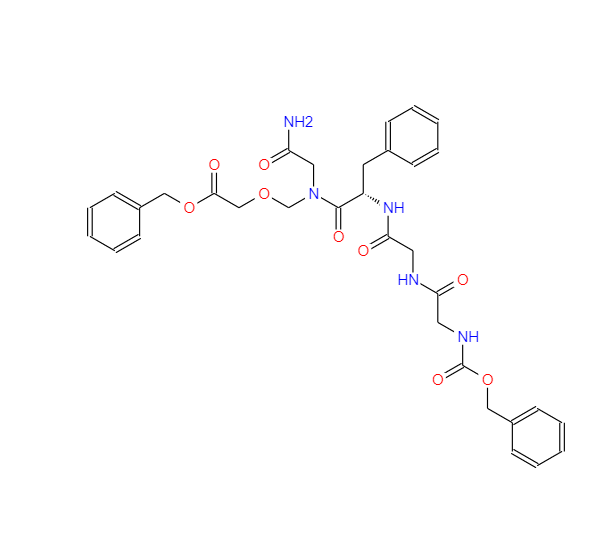 Glycinamide,N-[(phenylmethoxy)carbonyl]glycylglycyl-L-phenylalanyl-N-[[2-(phenylmethoxy)-2-oxoethoxy]methyl]-