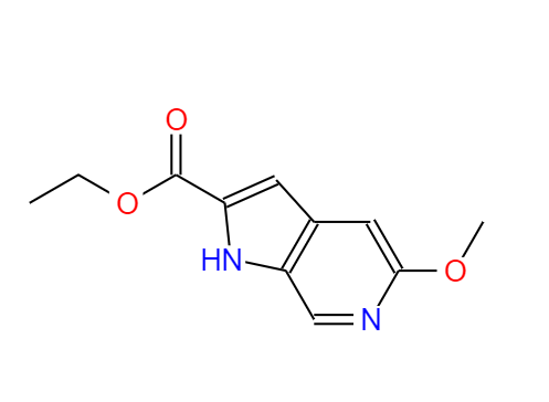 5-甲氧基-1H-吡咯并[2,3-C]吡啶-2-甲酸乙酯 3469-63-4