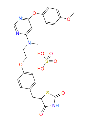 洛贝格列酮硫酸盐