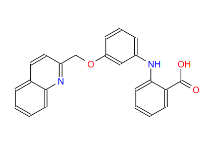 2-[[3-(2-QuinolinylMethoxy)phenyl]aMino]benzoicacidhydrochloride