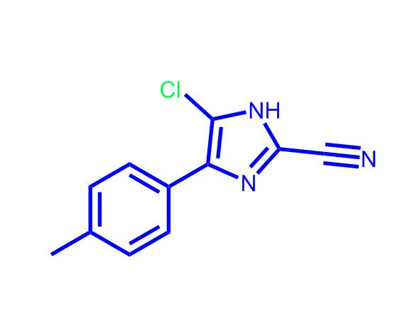 5-氯-4-(对甲苯基)-1H-咪唑-2-腈120118-14-1