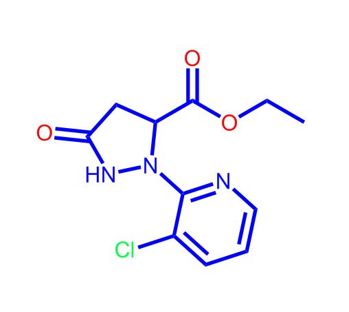 2-(3-氯吡啶-2-基)-5-氧代吡唑烷-3-羧酸乙酯500011-88-1