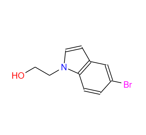 2-(5-溴-1H-吲哚-1-基)乙醇 148366-28-3
