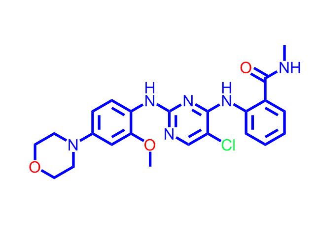 2-[[5-氯-2-[[2-甲氧基-4-(4-吗啉)苯基]氨基]-4-嘧啶]氨基]-N-甲基苯甲酰胺761437-28-9