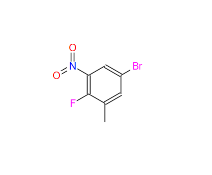 5-溴-2-氟-1-甲基-3-硝基苯