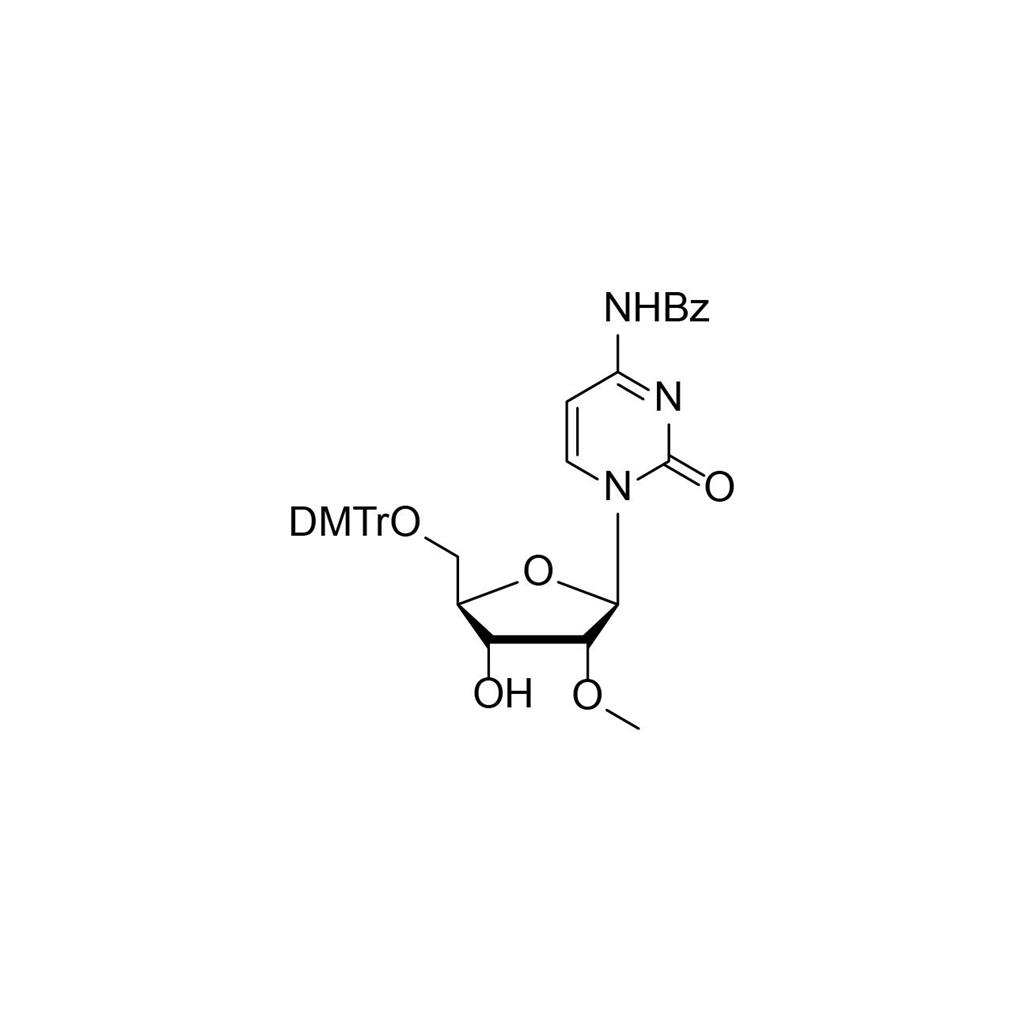 5'-O-DMTr-2'-O-Me-rC(Bz)