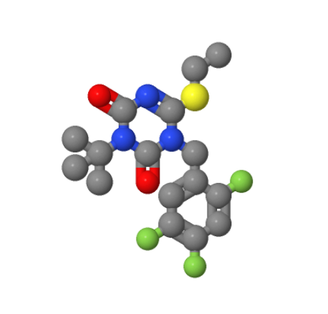 3-(叔丁基)-6-(乙硫基)-1-(2,4,5-三氟苄基)-1,3,5-三嗪-2,4(1H,3H)-二酮 2771355-75-8