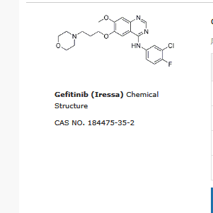 Gefitinib,EGFR 抑制剂,纯度≥99%