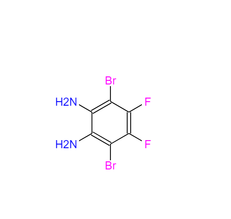 3,6-二溴-4,5-二氟-1,2-苯二胺