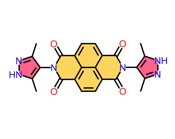 N,N'-二(1H-吡唑-4-基)-萘二酰亚胺 1609036-16-9