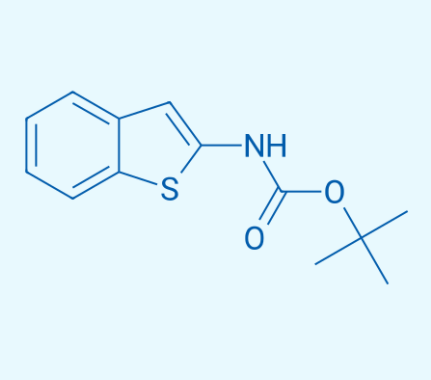 苯并噻吩-2-氨基甲酸叔丁酯  89673-36-9
