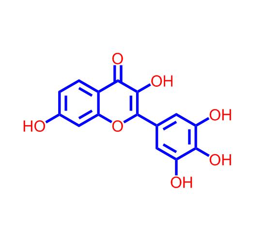 3,7-二羟基-2-(3,4,5-三羟基苯基)-4H-苯并吡喃-4-酮490-31-3