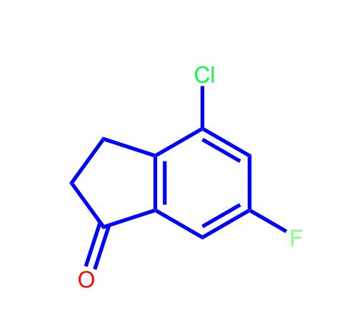 4-氯-6-氟茚-1-酮166250-01-7