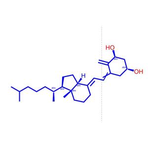 (1R,3S,E)-5-((E)-2-((1R,3aS,7aR)-7a-甲基-1-((R)-6-甲基庚-2-基)六氢-1H-茚-4(2H)-亚基)亚乙基)-4-亚甲基环己烷-1,3-二醇65445-14-9