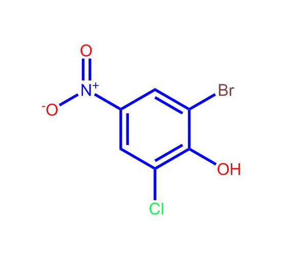 2-溴-6-氯-4-硝基苯酚20294-55-7