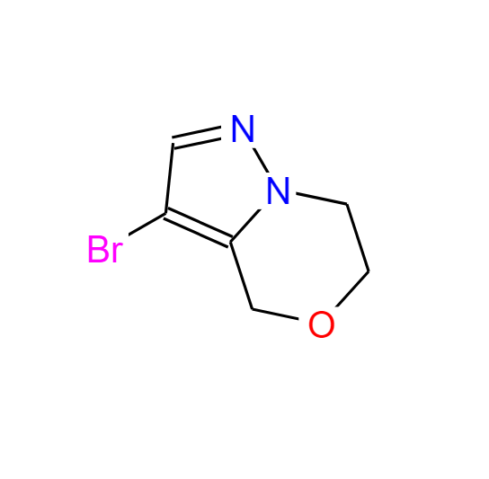 3-溴-6,7-二氢-4H-吡唑并[5,1-C][1,4]噁嗪