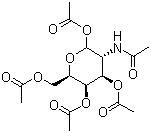 CAS 登录号：76375-60-5, D-半乳糖胺五乙酸酯, D-氨基半乳糖五乙酸酯