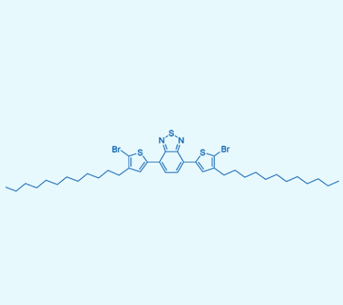 4,7-二(5-溴-4-十二烷基噻吩基-2-)-2,1,3-苯并噻二唑  1179993-72-6
