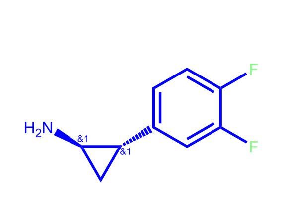 (1R,2S)-rel 环丙胺,2-(3,4-二氟苯基)1006614-49-8