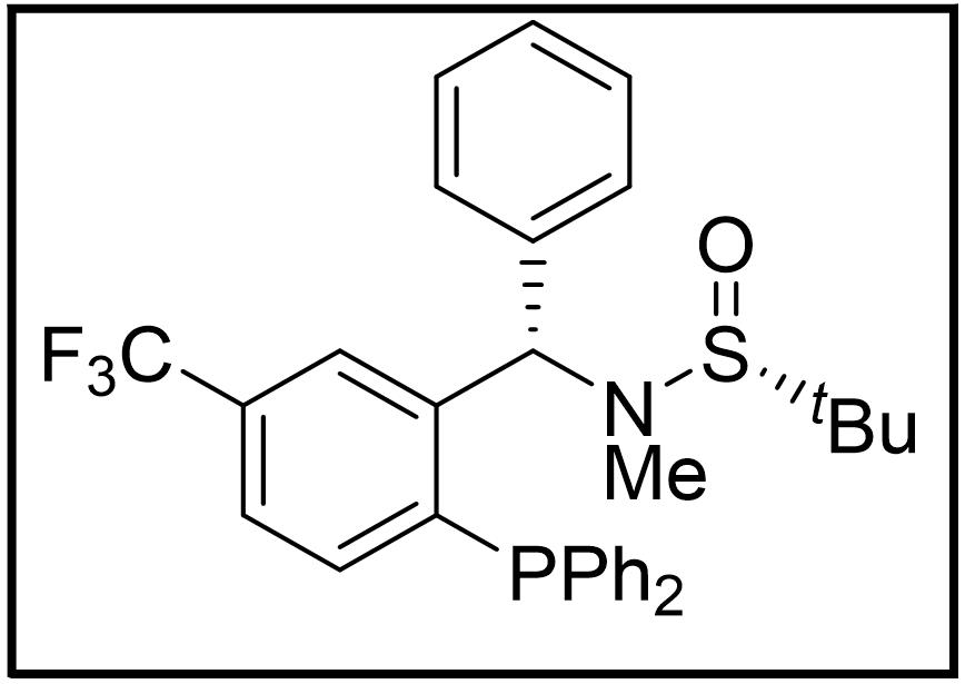 [S(R)]-N-[(S)-(5-三氟甲基)[2-(二苯基膦)苯基]甲基]-N-甲基-2-叔丁基亚磺酰胺