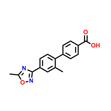 2'-甲基-4'-(5-甲基-1,2,4-噁二唑-3-基)-[1,1'-联苯]-4-羧酸