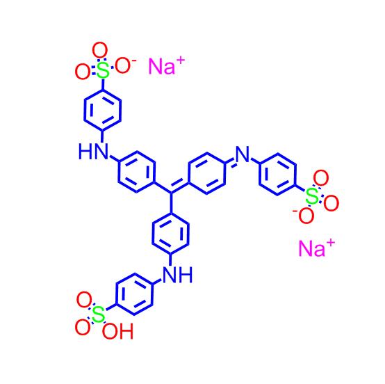 4-[双[4-[(亚磺基苯基)氨基]苯基]亚甲基]-2,5-环己二烯-1-亚基]氨基]-苯磺酸钠盐(1:2)28983-56-4