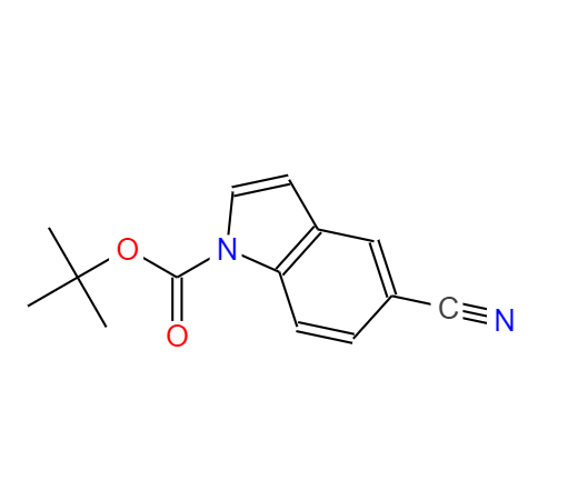 1-BOC-5-氰基吲哚