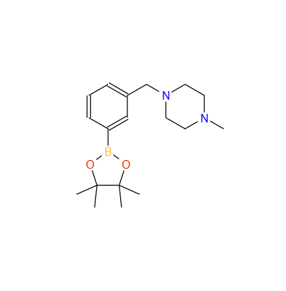 3-(4-甲基-1-哌嗪甲基)苯硼酸频哪酯