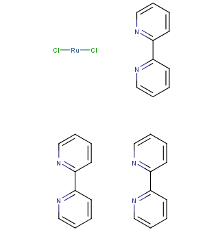 三(2,2'-联吡啶)二氯化钌，Tris(2,2'-bipyridine)ruthenium dichloride，238-266-7，14323-06-9，可提供公斤级，按需分装！